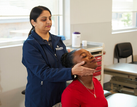 Patient in therapy